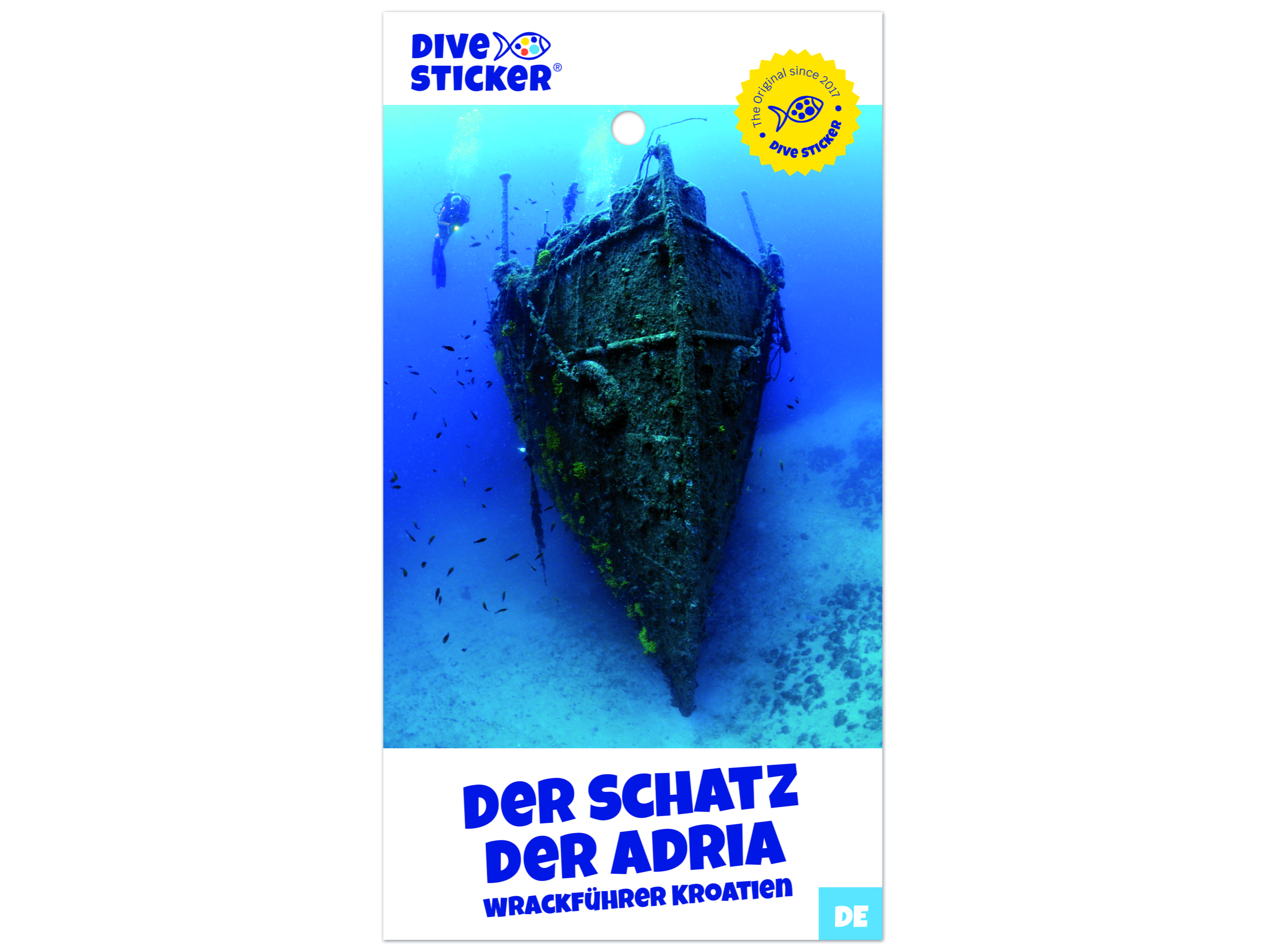 Dive Sticker Schatz der Adria, Wrackführer Kroatien